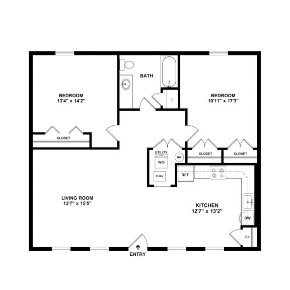 Dover Highlands 1 Waterford Professional Ctr II 10072458 2 DU 2x1 2 Br