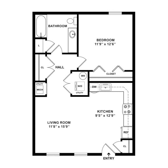 Dover Highlands 1 Waterford Professional Ctr II 10072458 2 DU 1x1 1 Br Type B