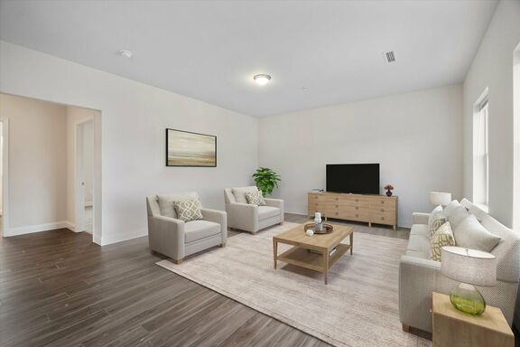 2 Bedroom - Living Room pic 2
