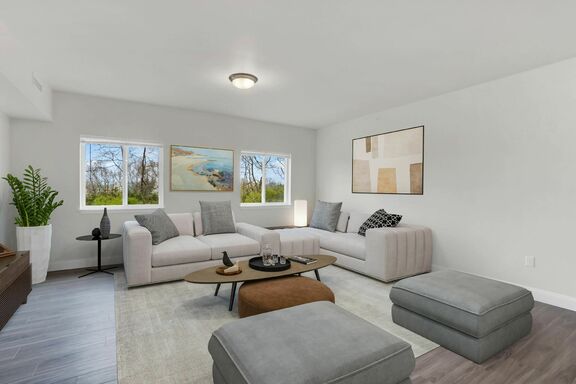 2 Bed Upper Living Room 2