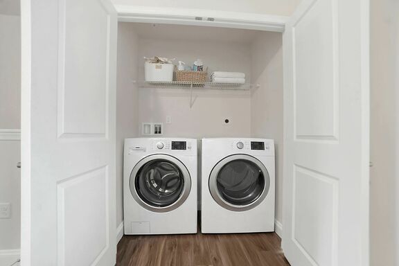 Laundry washer and dryer
