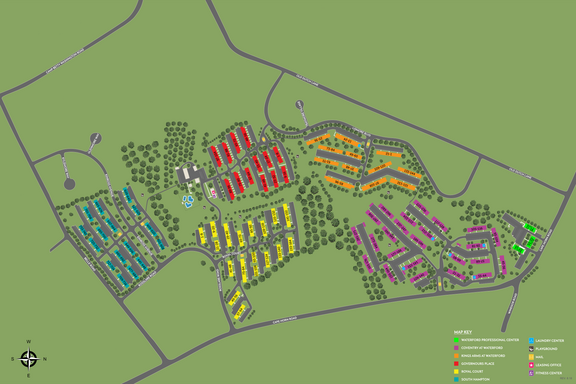 Waterford overall site map
