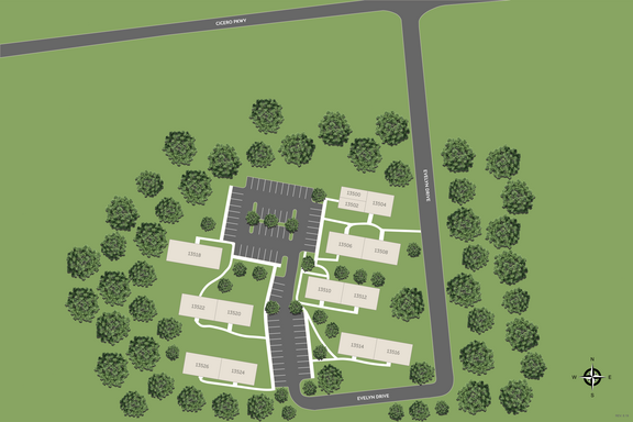 Laketree manor site map