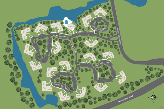 Stony point site map