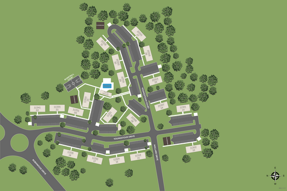 Brandywine apts site map